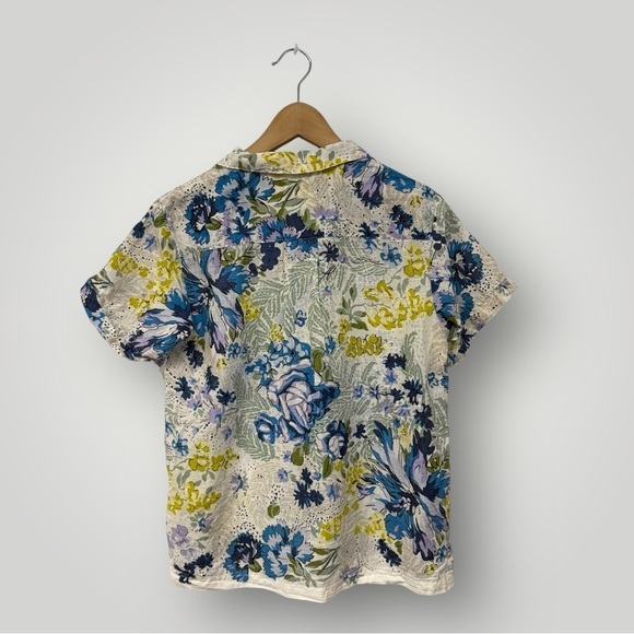 Anthropologie Printed Surf Shirt Sz Small - Picture 10 of 13